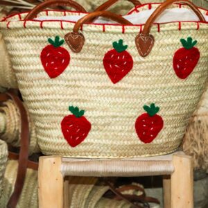 Cabas "Douceur Fraise"